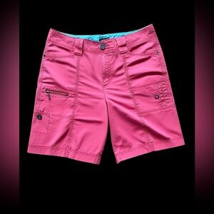 Eddie Bauer Hot Pink Cargo Shorts